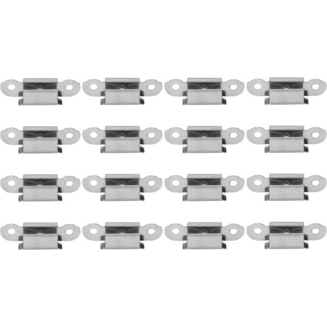16 Pièces Attache Plateau Chaud Imprimante 3D, Fixation Vitre pour Ender 3, Accessoires Pinces Plateau (1/5)