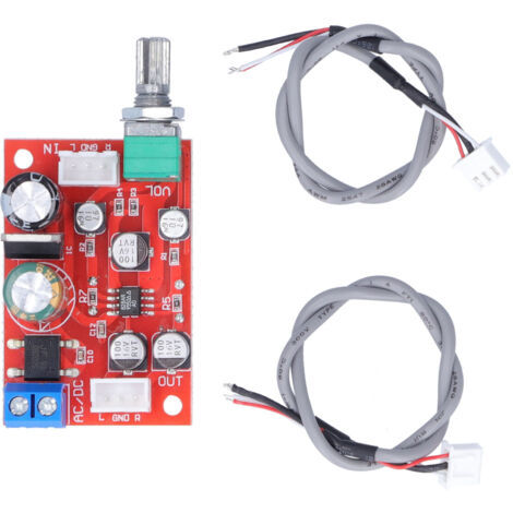 Préampli Carte Amplificateur Mono Subwoofer avec Potentiomètre AD828 (1/5)