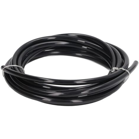 Tuyau Pneumatique 6x4mm Noir pour Imprimante à Jet d'Encre et UV - 3 Mètres - Transfert de Fluide Haute Précision (1/5)