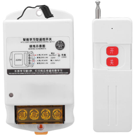 Interrupteur Connecté sans Fil pour Pompes et Appareils Électroménagers 220V AC BEM 2201 (1/5)