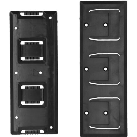 Support Universel pour Batteries Bosch 14.4V/18V - Kit de Fixation à 3 Trous Facile à Installer