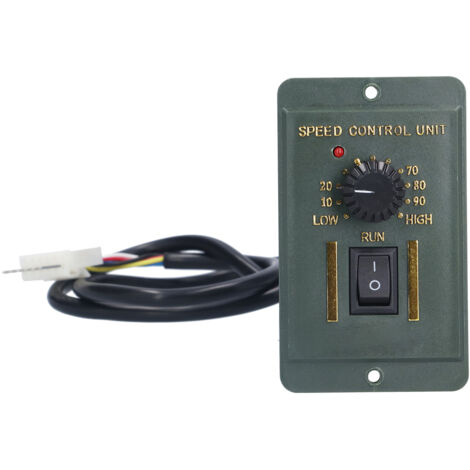 Contrôleur de Vitesse pour Moteur ABS, Bouton de Réglage, 220V AC 6W (1/5)