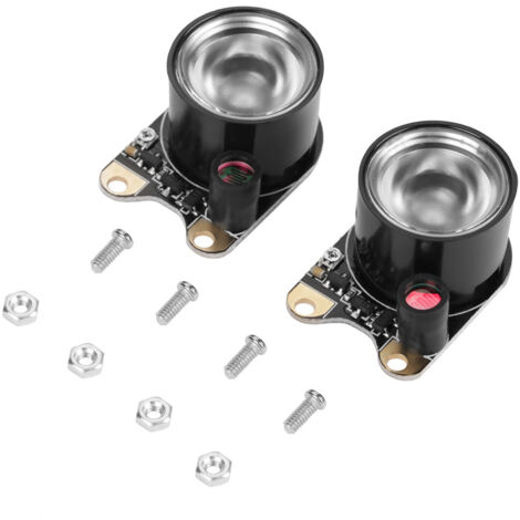 1 Paire de LED Infrarouges 850 nm pour Caméra Raspberry Pi, Vision Nocturne IR