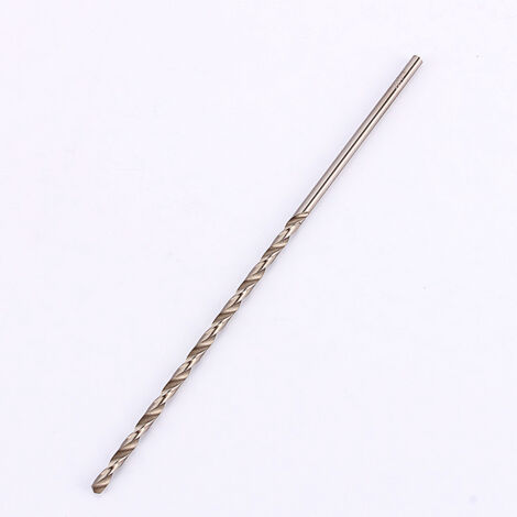 Mèche à bois HSS extra-longue 160mm pour perçage profond, diamètre 3.5mm