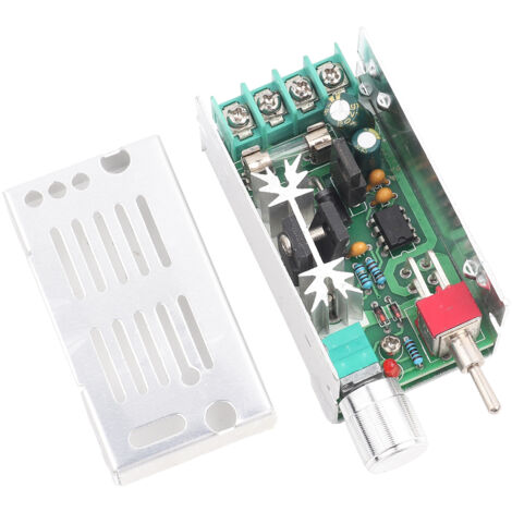 Contrôleur PWM 12-40V DC pour Moteur à Courant Continu avec Inversion de Sens