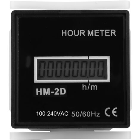Compteur Électronique HM-2D avec Affichage LCD pour Mesure de Temps et Compteur Numérique AC 100-240V (1/5)