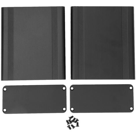Boîtier Aluminium 38x88x100mm pour Montage Électronique - Boîtier DIY Modulable (1/5)