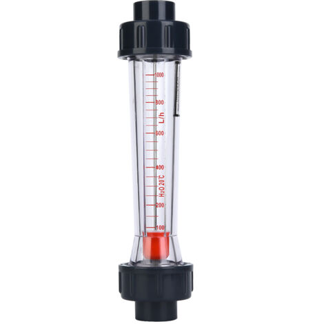 Débitmètre à eau LZS-20(D) en plastique - Mesure précise du débit 100-1000L/H pour systèmes hydrauliques (1/5)