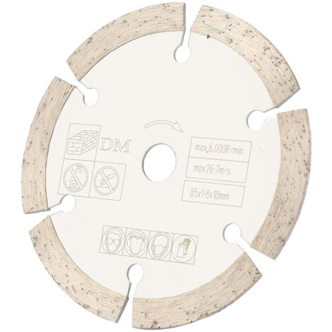 Disque diamant 85mm pour bois, coupe précise avec scie circulaire et ...