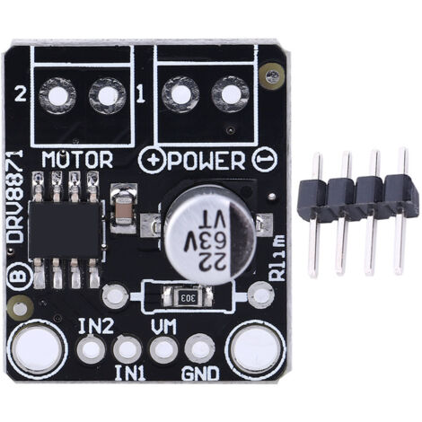Carte de Commande PWM DRV8871 pour Moteurs Courant Continu, Pilote Pont en H 3.6A