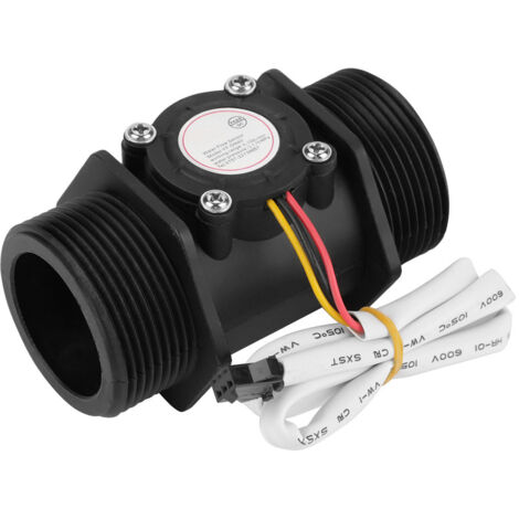 Compteur de débit d'eau DN40 G1.5" à turbine avec capteur Hall, pour chauffe-eau et systèmes hydrauliques (1/5)
