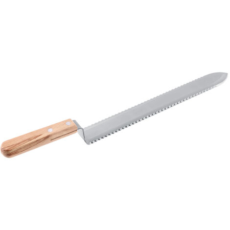 Couteau à Désoperculer Apicole avec Lame Dentelée 280mm pour Ruche et Miel