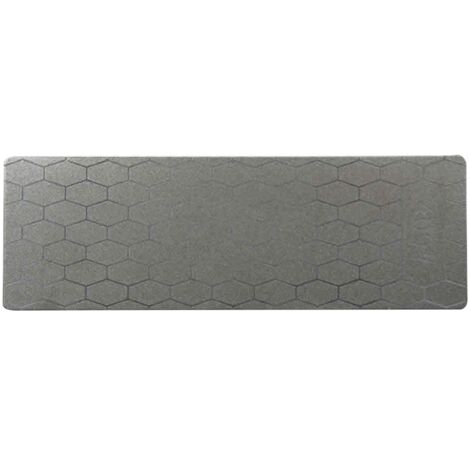 Pierre à affûtage diamantée alvéolée grain 400 pour couteaux et outils (1/4)