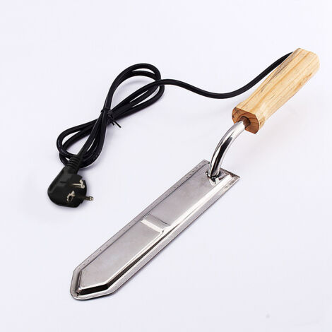 Couteau Électrique à Désoperculer 220V pour Ruche Apicole 44,5cm