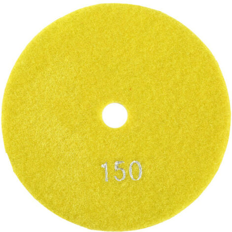 Disques diamantés de polissage humide 125mm pour béton, granit, marbre - Lot de 150 pièces (1/3)