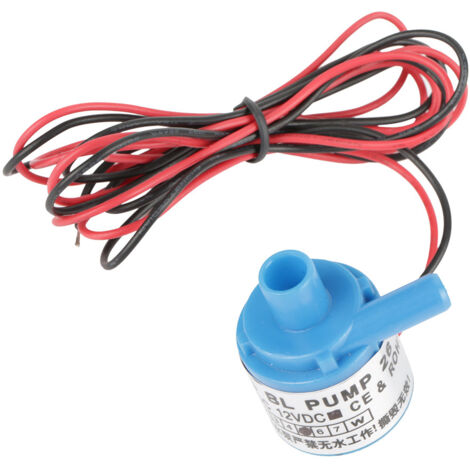 Pompe submersible miniature 5W 12V DC sans balais pour aquarium et fontaine, qualité alimentaire