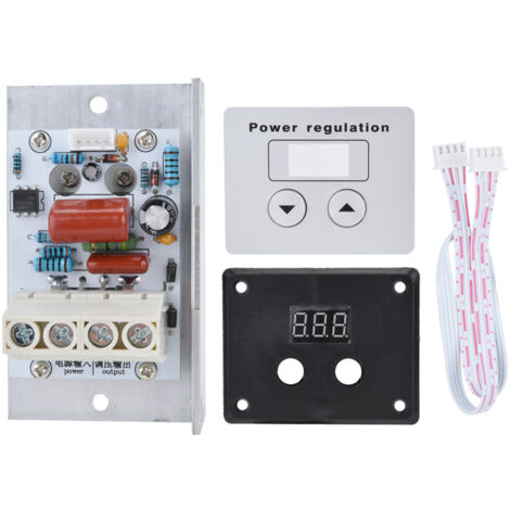 Régulateur de Vitesse SCR 10000W 220V - Variateur de Température 80A AC (1/5)