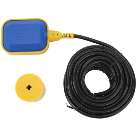 Interrupteur à Flotteur 10m pour Pompe Submersible avec Contrôle Automatique