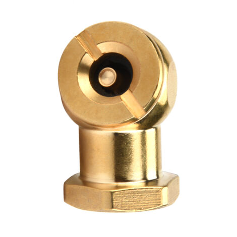 Valve de gonflage en laiton 1/4" pour véhicule et deux-roues (1/5)