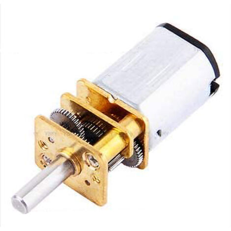 Moteur réducteur N20 en métal 3-12V DC, vitesse variable 50-2000 tr/min pour systèmes de transmission