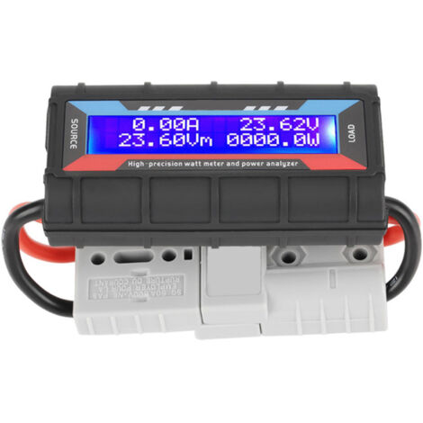Compteur de puissance haute précision 8V-60V 150A pour aéromodélisme, analyseur tension courant