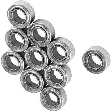 10 roulements à billes miniatures MR63ZZ 3x6x2.5mm double blindage pour imprimante 3D, modélisme et drones (1/5)