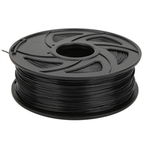 Filament PLA 1.75mm 1KG Noir Haute Qualité pour Imprimante 3D, Matériau d'Impression Performant (1/5)