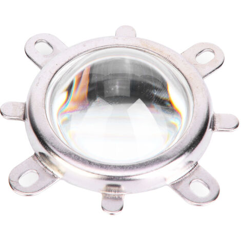 Verre optique 44mm Lentille 50mm pour Projecteur LED 20-100W, Réflecteur Collimateur Fixe (Angle 60°) (1/5)
