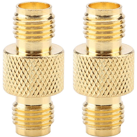Adaptateur RF SMA Femelle Double Voie - Connecteur Coaxial pour Équipement Radio (1/5)