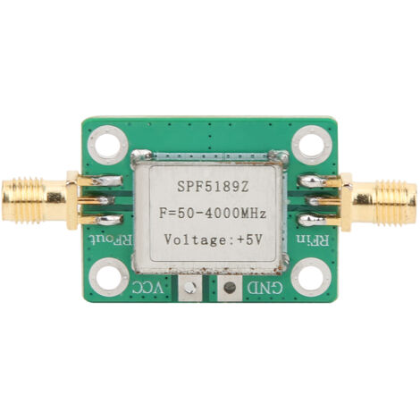 Amplificateur RF SPF5189 Large Bande 0.1-4000MHz, Module LNA pour Amplification Signal Faible Bruit (1/5)
