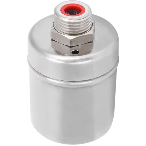 Vanne à flotteur automatique en inox 1/2" pour cuve, réservoir et système de remplissage d'eau (1/5)