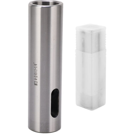 Mandrin de perçage MT3 en acier au manganèse pour tours, 4/3/4" x 1‑1/4", idéal pour taraudage et perçage sur machines-outils (1/5)