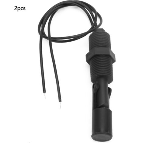 Capteur de Niveau d'Eau Horizontal Type A - Interrupteur à Flotteur pour Réservoir PP (Lot de 2)