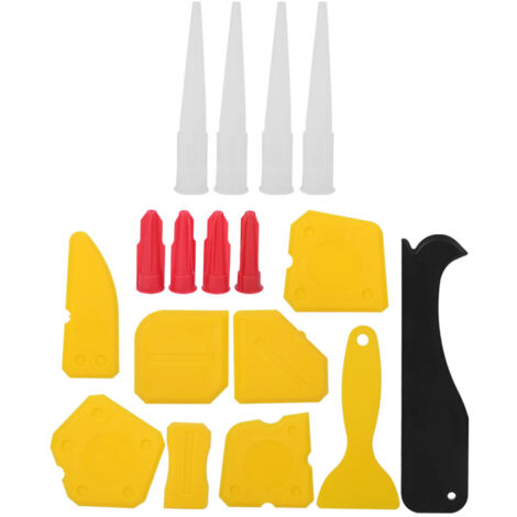 Kit de 17 Outils de Lissage et Scellement pour Vitres et Joints (1/5)