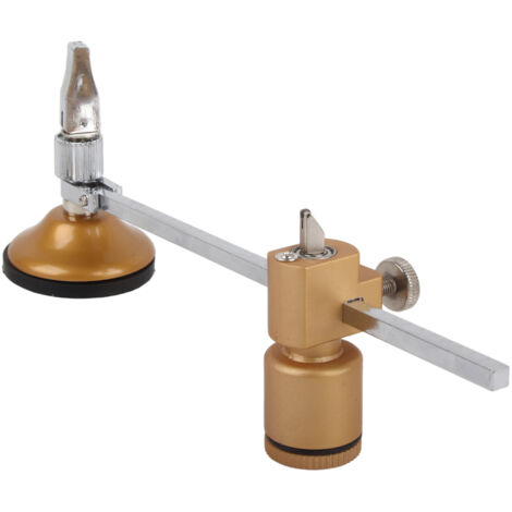 Coupe-céramique 40 cm à ventouse - Outil de découpe circulaire pour verre et carrelage (1/5)