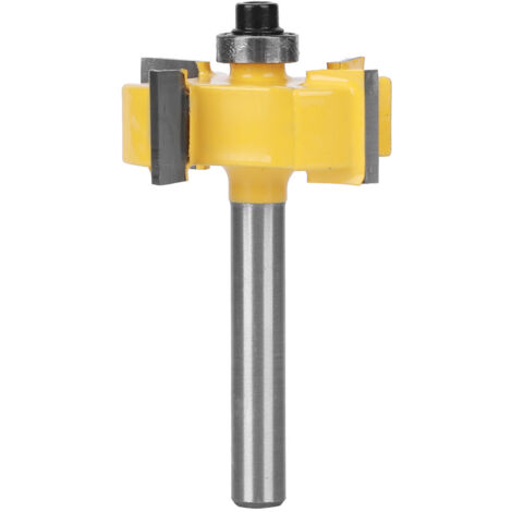 Fraises carbure 4 dents pour rainures en T, 6x12mm - Outil professionnel pour usinage bois et dérivés (1/5)