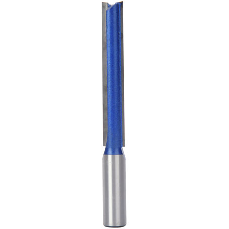 Fraise droite à longue tige 1/2" pour finition et ébavurage du bois (1/5)