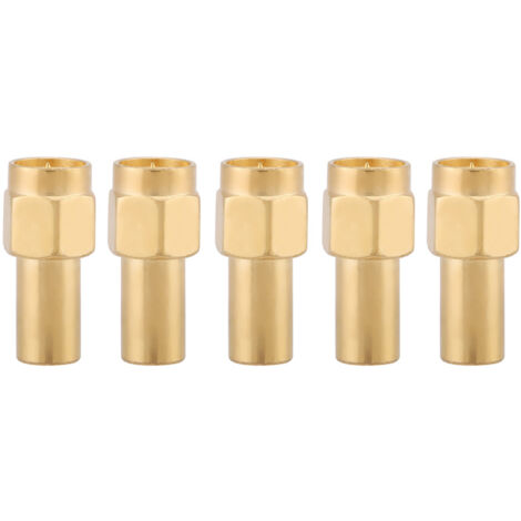 Connecteur SMA Mâle 5 pièces, 50 Ohm 2W, pour Câble Coaxial RF - Terminaison Charge Haute Performance (1/5)