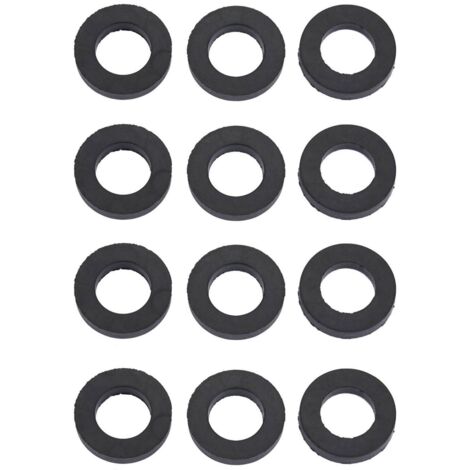 12 pièces joints d'étanchéité universels en caoutchouc pour robinetterie et plomberie (diamètre 1/2") (1/5)