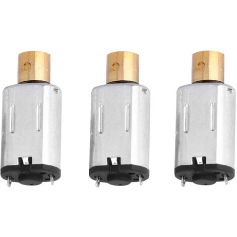 Moteur vibrant 1000 tours/min avec volant excentrique en laiton pour équipement esthétique - Pack de 3 unités