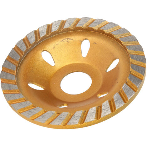 Disque diamant 100mm bol pour ponçage béton, granit, marbre, outil pro