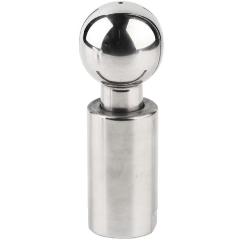 Boule de nettoyage rotative en acier inoxydable 3/4" pour cuve et réservoir CIP (1/5)