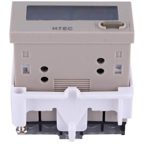 Compteur numérique H7EC sans alimentation, totalisateur LCD 8 chiffres pour comptage industriel (1/5)