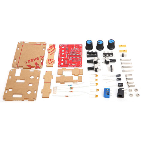 Générateur de Signaux XR2206 Kit DIY, Fréquence Réglable 1Hz à 1MHz, Haute Précision avec Boîtier et Guide d'Utilisation (1/5)