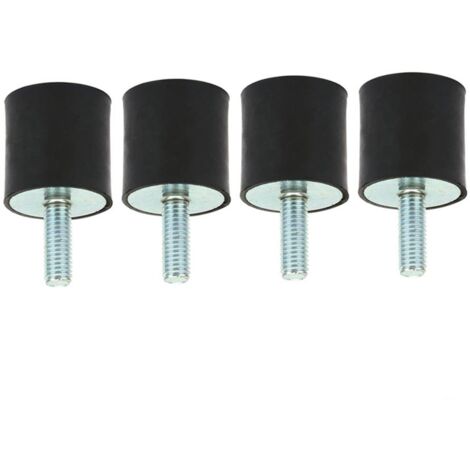 Silentblocs Anti-Vibration M8, 4 Pièces pour Moteur Voiture Bateau (30x30mm M8x23) (1/5)