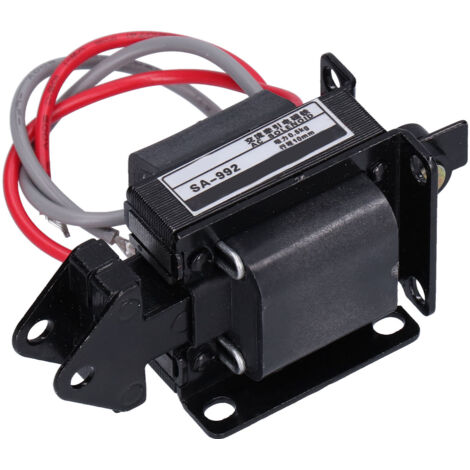 Électroaimant push-pull SA-992, force de traction 0.5KG, course 10mm, alimentation AC220V (1/5)