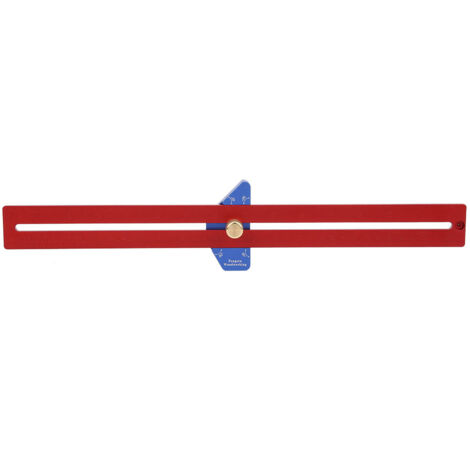 Règle de mesure en aluminium YX400 pour travaux de menuiserie précise (1/5)