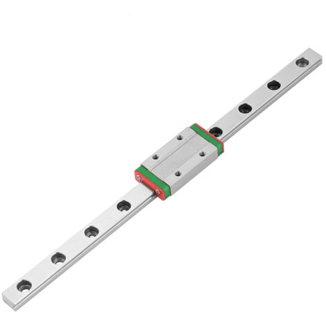 Rail de Guidage Linéaire 200mm LML9H, Bloc Coulissant Compatible Rails 9mm (1/5)