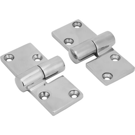 Niciksty 2pcs Charnière De Pont Bateau – 90° En Inox 316, Miroir, Pour Bimini, Kayak, Canoë