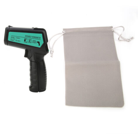 Thermomètre infrarouge portable avec écran LCD -50°C à 580°C pour usage manuel (1/5)